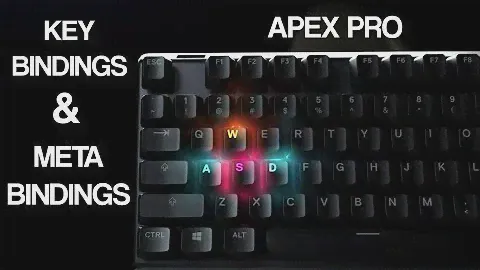 STEELSERIES APEX PRO (Key Bindings & Meta Bindings)