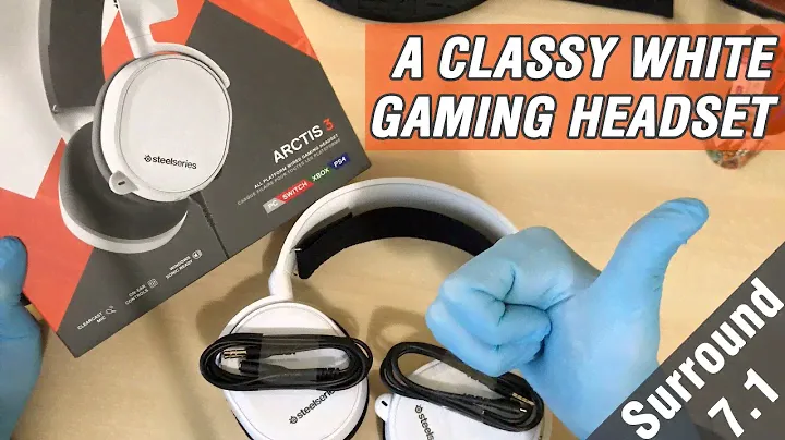 SteelSeries ARCTIS 3 Unboxing: White Gaming Headset (2019edt.)