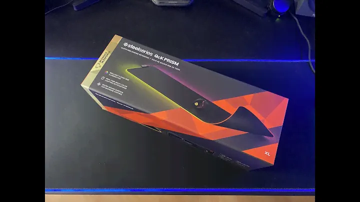 Unboxing & Install of SteelSeries QCK Prism Cloth XL