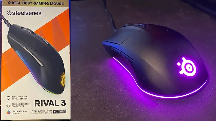 Распаковка Steelseries Rival 3 и настройка RGB