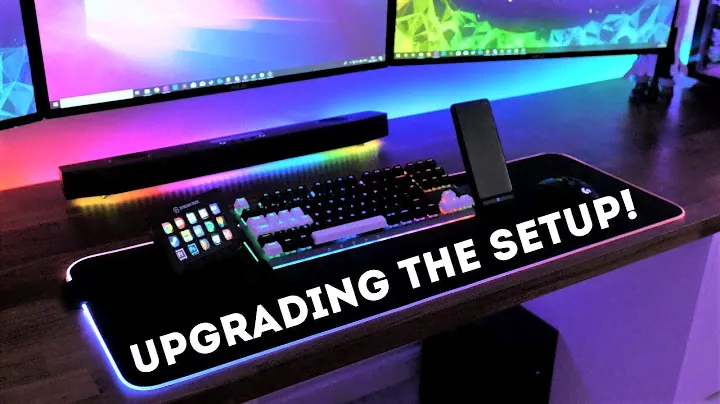 MY NEW RGB MOUSEMAT! SteelSeries QcK Prism unboxing, overview + lighting effects!
