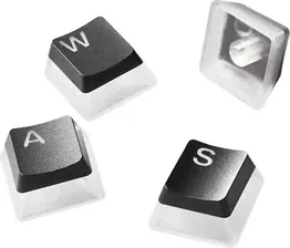 SteelSeries - PRISMCAPS Universal Double Shot PBT Keycaps - Black