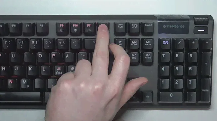 How To Change RGB Brightness Using Keybinds In Steelseries Apex 7
