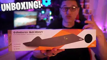 РАСПАКОВКА И НАСТРОЙКА КОВРИКА ДЛЯ МЫШИ «STEELSERIS QCK HEAVY» ЛУЧШИЙ КОВРИК ДЛЯ МЫШИ НА РОЖДЕСТВЕ?