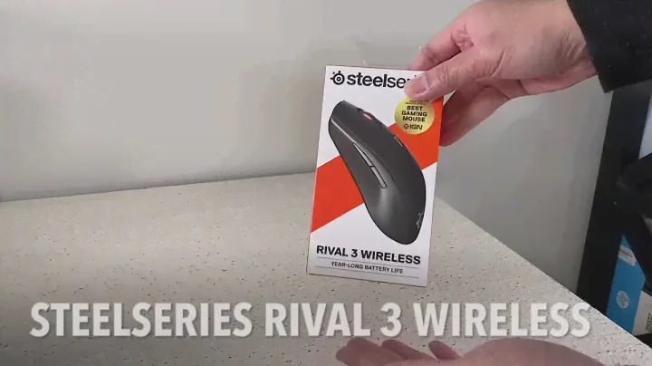 SteelSeries Rival 3 Wireless Quick Unboxing