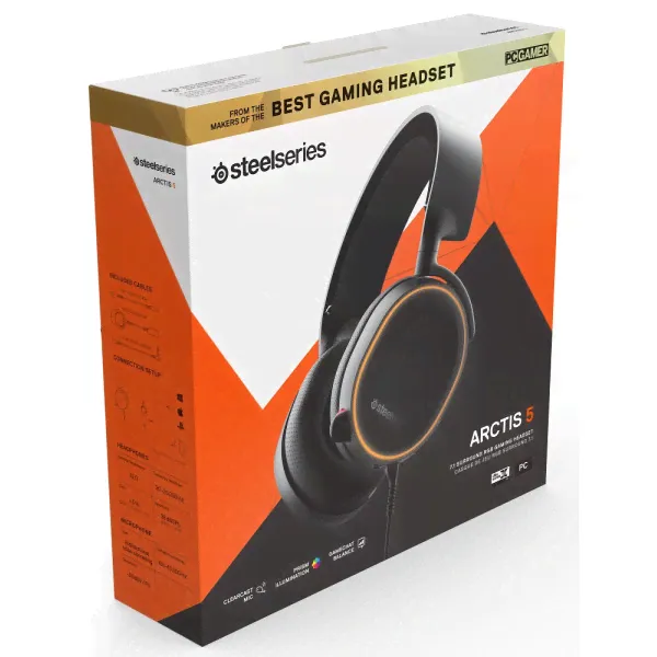 SteelSeries Arctis 5 2019 Edition Black
