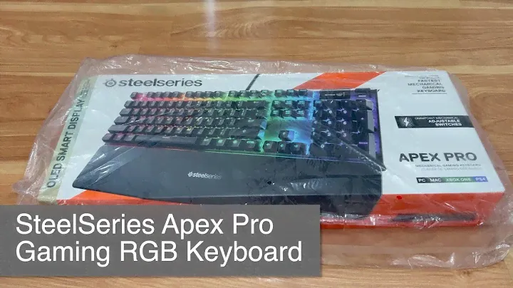 SteelSeries Apex Pro RGB Programmable Gaming Keyboard