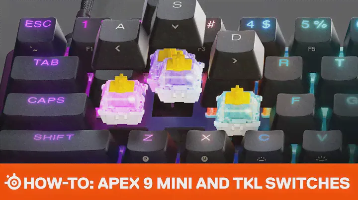 How-To: Change the SteelSeries Apex 9 Mini/TKL Switches