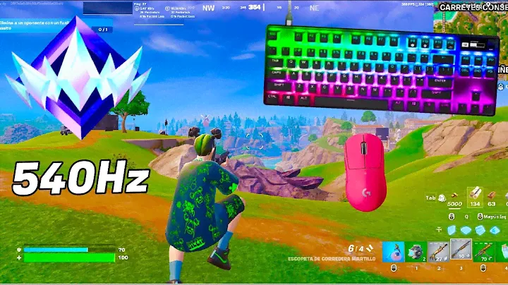 SteelSeries Apex Pro TKL ASMR 😴 Unreal Ranked 🏆 Satisfying Keyboard Fortnite 360 FPS 4K