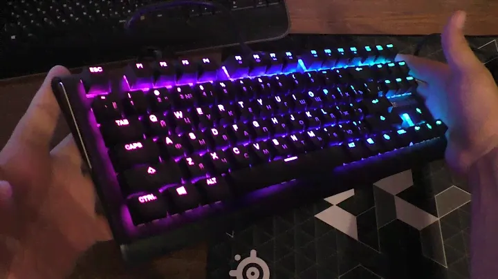 SteelSeries Apex M750 TKL - крутое светопредставление от клавиатуры