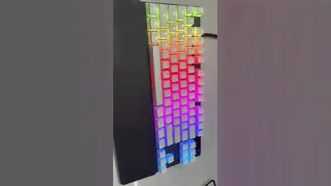 MY NEW KEYBOARD!! (APEX TKL PRO & Steel series pudding Keycaps)