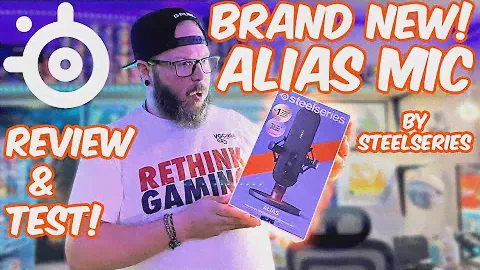 Unboxing Brand New ALIAS mic by SteelSeries - Test & Review!