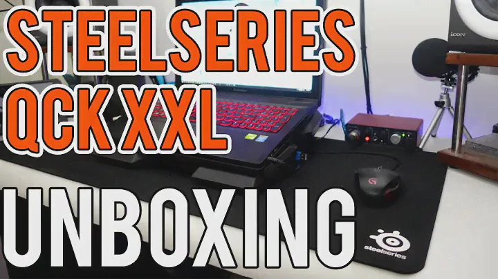 SteelSeries QCK XXL Gaming Mousepad Unboxing