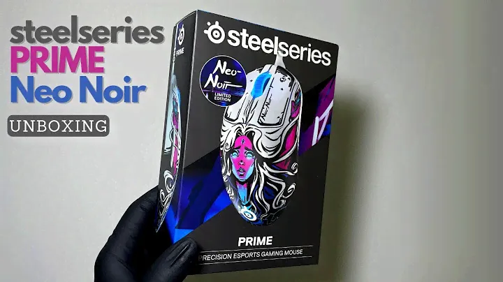 SteelSeries PRIME Neo Noir Edition gaming mouse unboxing | First look