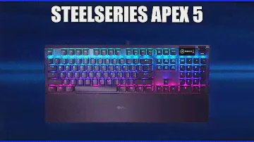 Игровая клавиатура SteelSeries Apex 5