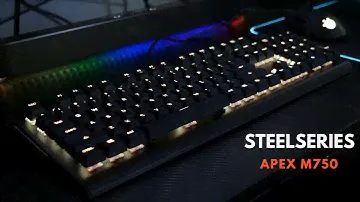 Механическая клавиатура Steelseries Apex M750: король RGB-подсветки!!!