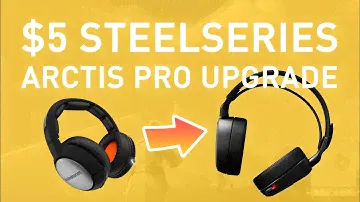 SteelSeries Сибирь 800/840 Arctis Pro Обновление за 5 долларов своими руками