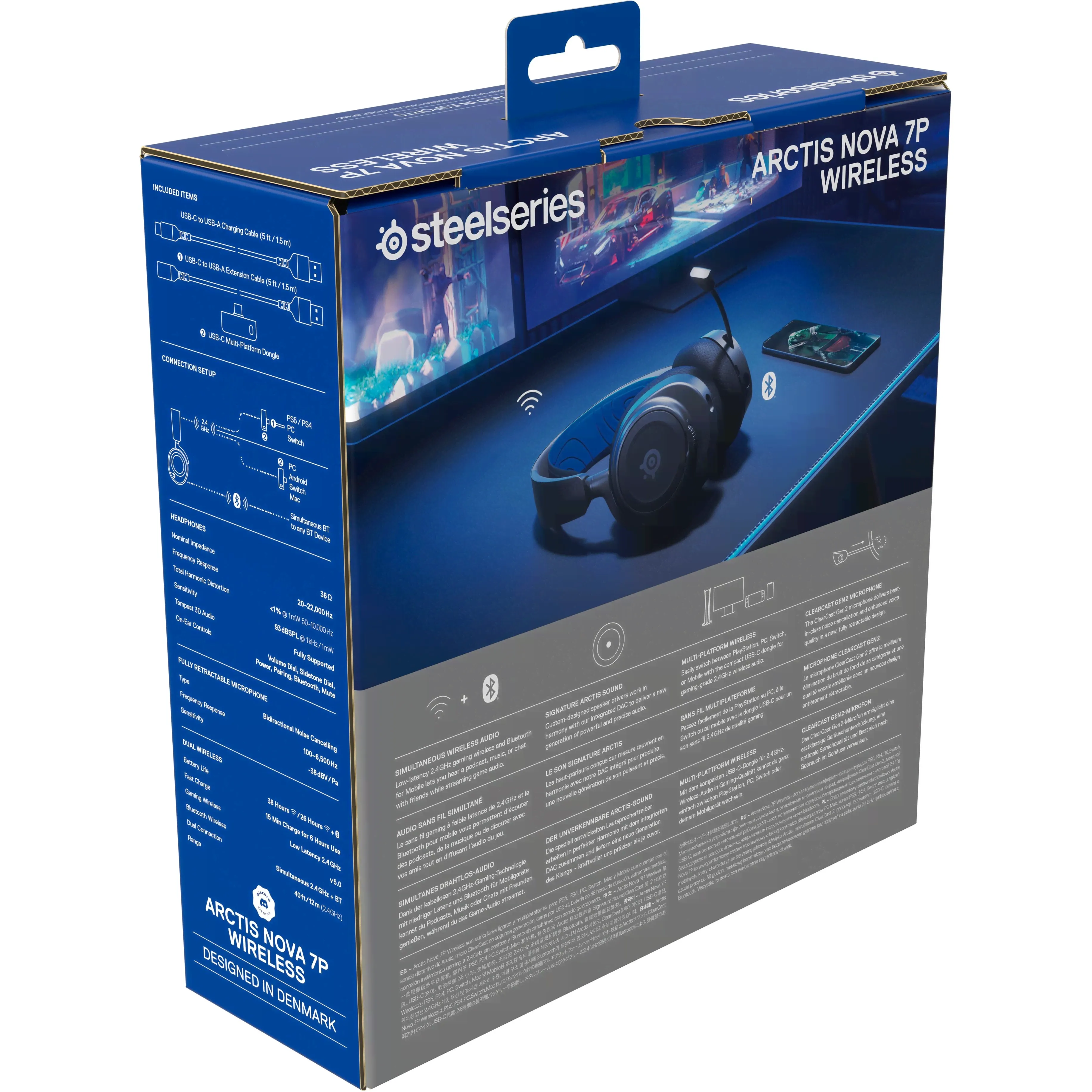 SteelSeries Arctis Nova 7P наушники-2