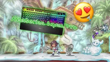 Brawlhalla asmr | Steelseries Apex Pro⌨ ranked gameplay🤤