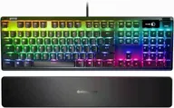 Клавиатура Steelseries Apex Pro механическая черный USB for gamer LED (подставка для запястий) (64626)