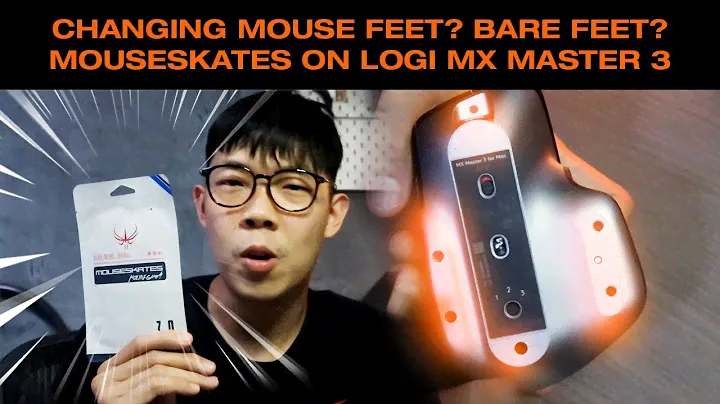 Mouse feet replacement for MX Master 3 mouse? Check out the Hotline Games Mouse Skates +Installation