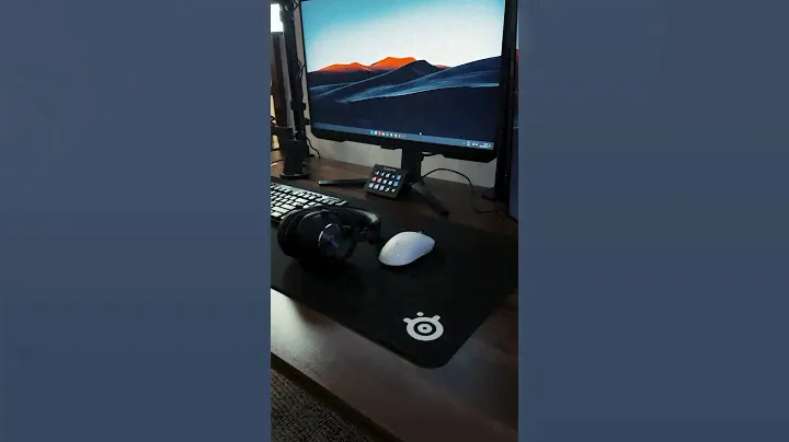 Nuevo Mousepad de Steelseries 🫨 modelo: QcK Heavy XXL #desksetup #deskgoals #mousepad #studywork