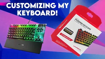 I Customized My Steelseries Apex Pro TKL! (HyperX Double Shot Pudding PBT Keycaps)