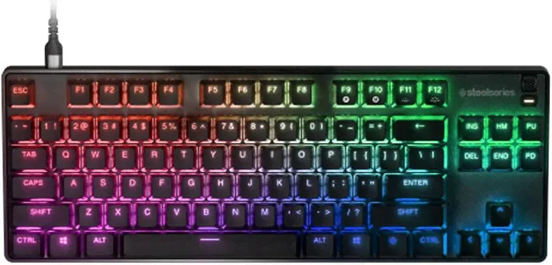 Клавиатура механическая Steelseries Apex 9 TKL US Проводная чёрный, 64847-0