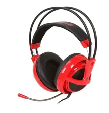 Компьютерная гарнитура SteelSeries Siberia Full-size Headset v2 красный