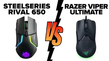 SteelSeries Rival 650 vs Razer Viper Ultimate - Which Mouse is Better ?