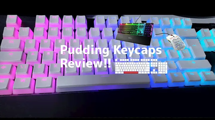 Steelseries apex pro with pudding keycaps!(Pudding Keycaps review🔥🔥)