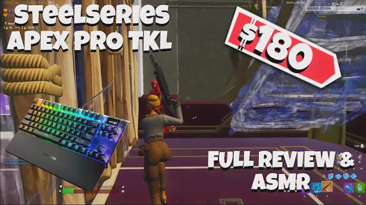 I Finally got the SteelSeries Apex Pro TKL | Apex Pro TKL Full Unboxing and ASMR | (BEST KEYBOARD?)