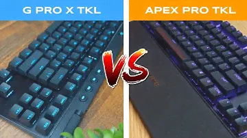 Logitech G PRO X TKL vs SteelSeries APEX PRO TKL 2023 Keyboard