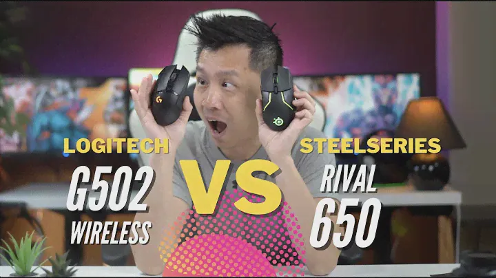 ЛУЧШАЯ БЕСПРОВОДНАЯ ИГРОВАЯ МЫШЬ // Logitech G502 против Steelseries Rival 650