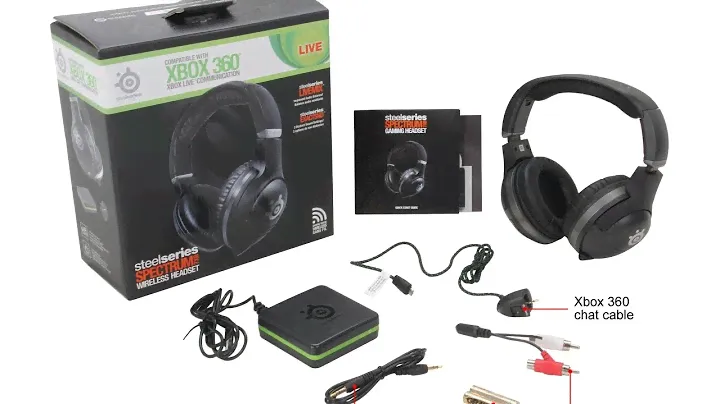 Steelseries Spectrum 7XB XBOX360 Headset unboxing Xbox PS4 PC Compatible