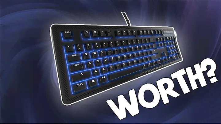 [$30] APEX 100 steelseries Keyboard - Unboxing - Sound Test